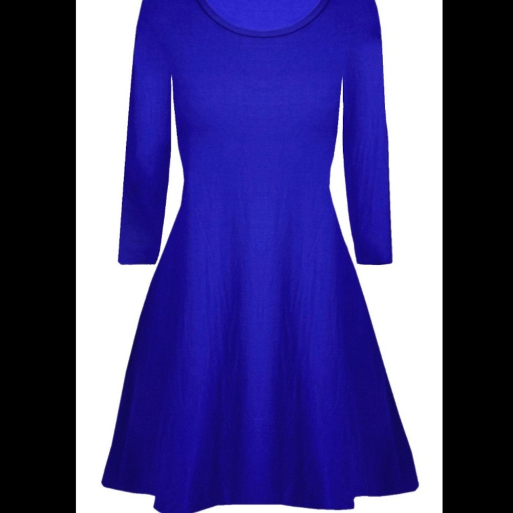 Forever 21 Royal blue Flowy dress